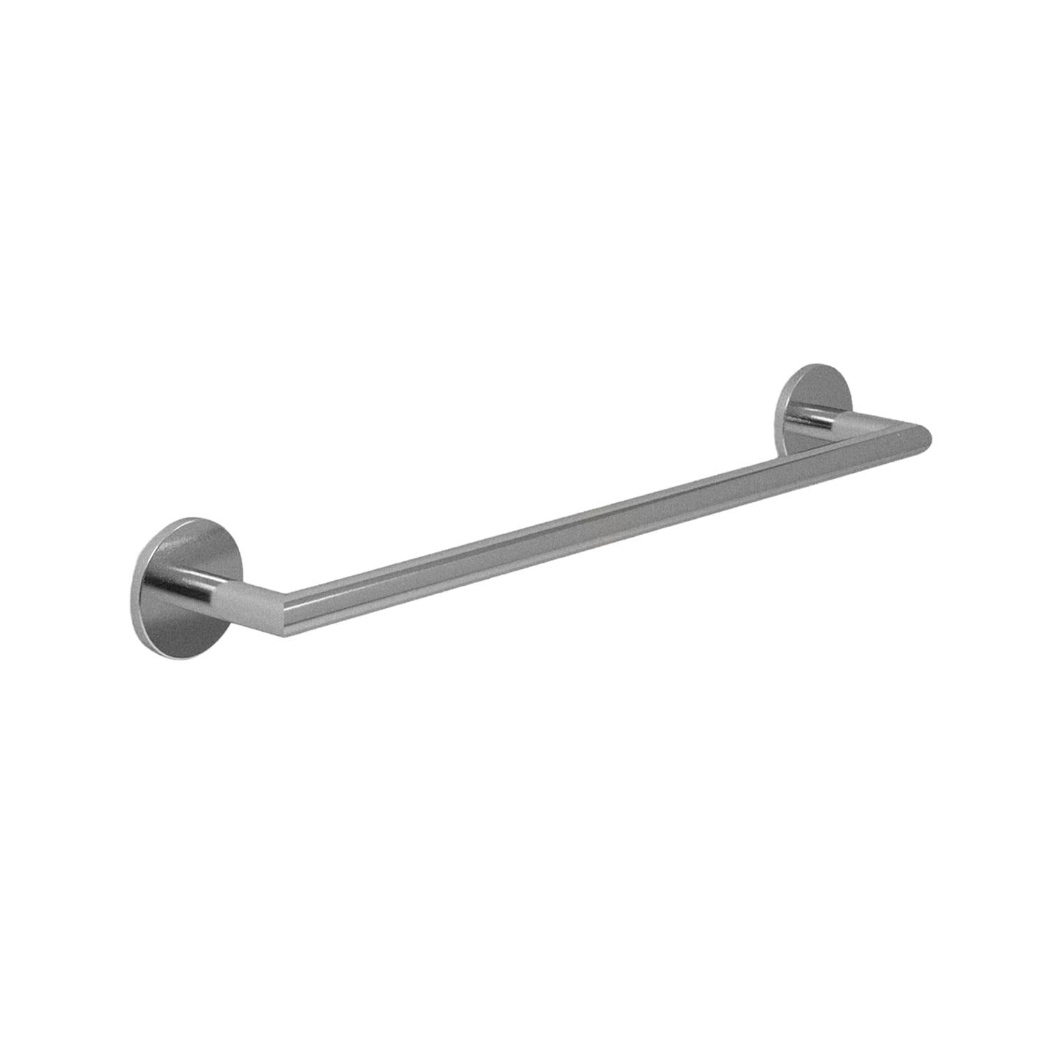 Towel Rail, Self-adhesive, Polished Chrome, 45,5 Cm. Collection Duo Round