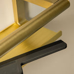 Bathroom Shelf, Organizer Glass Wiper Matt Steel Architect S+ Collection