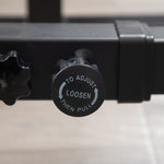Adjustable Barbell Squat Rack For Weight Lifting | Black