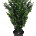 120cm Uv Artificial Cedar Cypress Topiary Uv Resistant