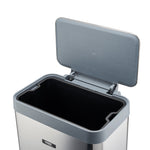 Xl Pedal Recycling Bin 65l | 65L | Silver