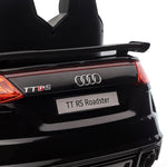 12v Battery Licensed Audi Tt Rs Ride-on Car W/ Remote, Headlight | Black