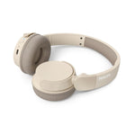 Tah3209 On Ear Wireless Bt Headphones Noise Isolation | Beige