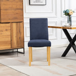 Almont Fabric Dining Chairs - Set Of 2 | Denim