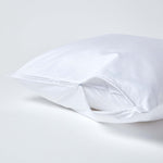 European Size Egyptian Cotton Pillowcase 1000 Tc | 80cm x 80cm | White