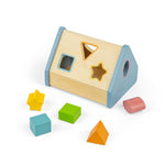 Wooden Shape Sorter House For Kids