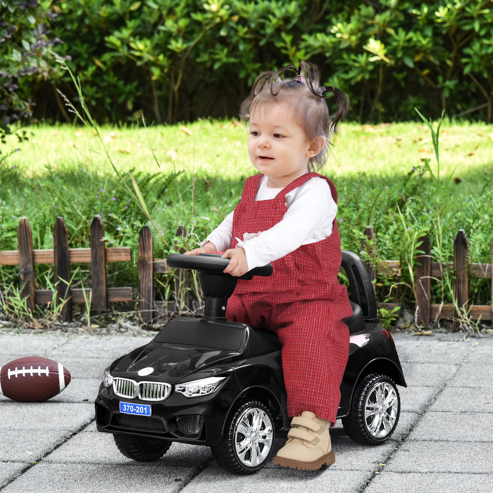 Ride On Car Baby Toddler Walker Foot To Floor Sliding Car Slider | Black