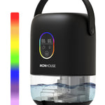 1000ml Electric Dehumidifier - Quiet Touch Screen Auto Shut Off | One Size | Black