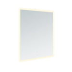 Illuminated Bathroom Mirror 80 X 60 Cm, Rectangular