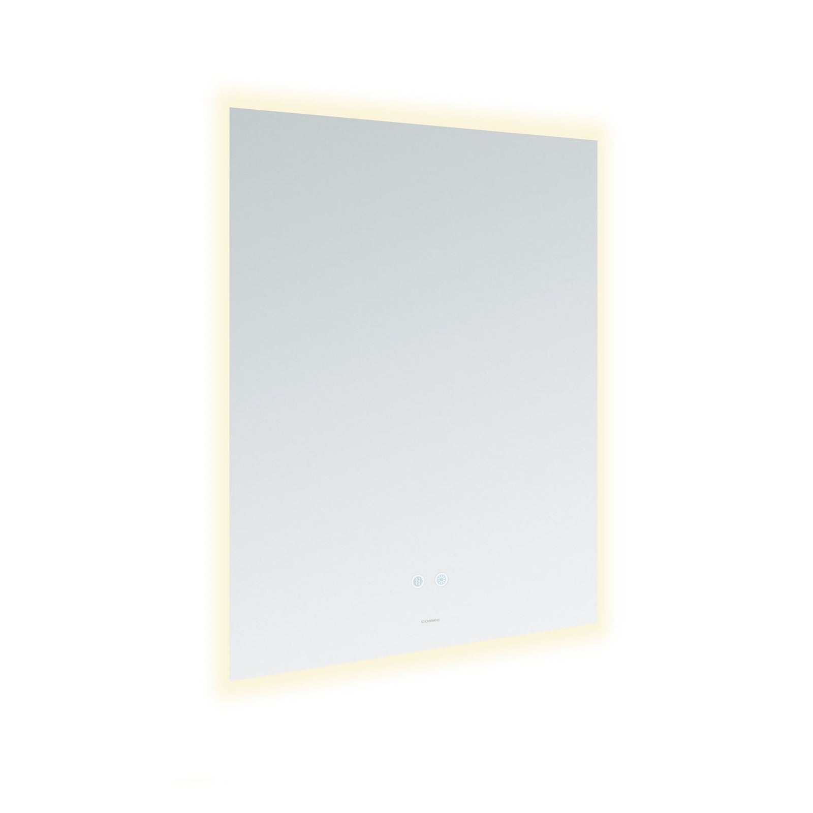 Illuminated Bathroom Mirror 80 X 60 Cm, Rectangular