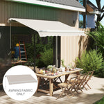Replacement Canopy For 3 X 2.5 M Awning (Fabric Only) | Cream