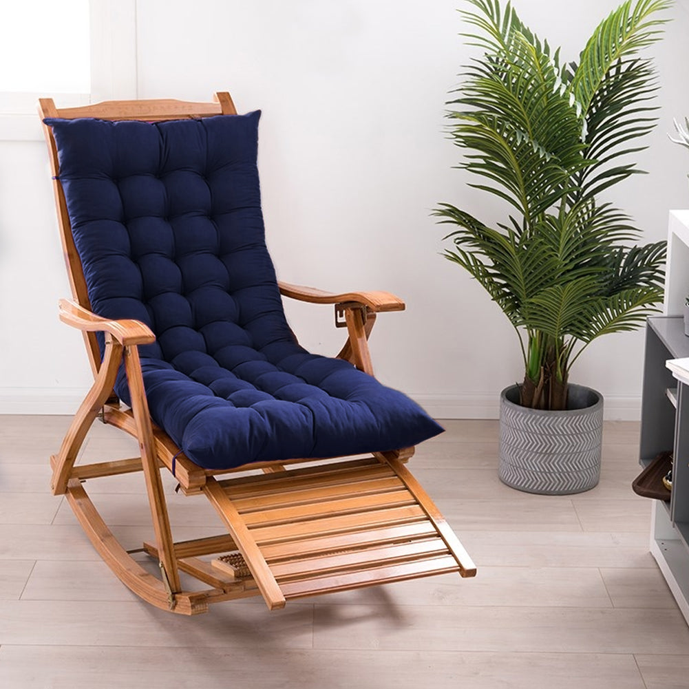 Thick Soft Comfortable Chaise Lounge Chair Cushion For Outdoor