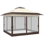 3.6 X 3.6m Pop-up Tent Gazebo Shelter Instant Canopy Steel