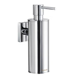 Wall Mounted 150ml Soap Dispenser With Square Back Plate | Polished Chrome