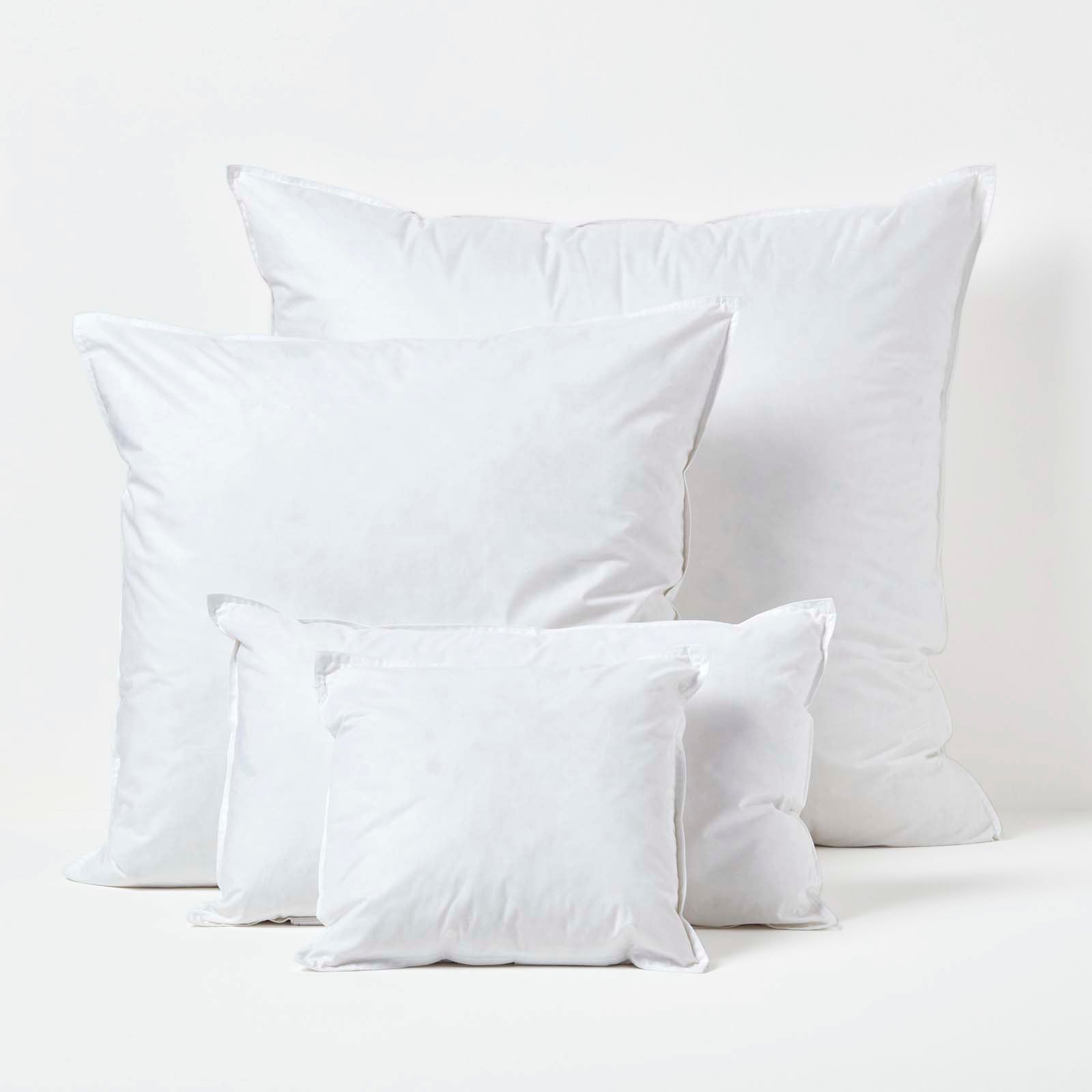 Duck Feather Cushion Pad | 60cm x 60cm | White
