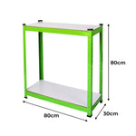 Polytunnel With Racking | 19mm 5m x 2m | Green