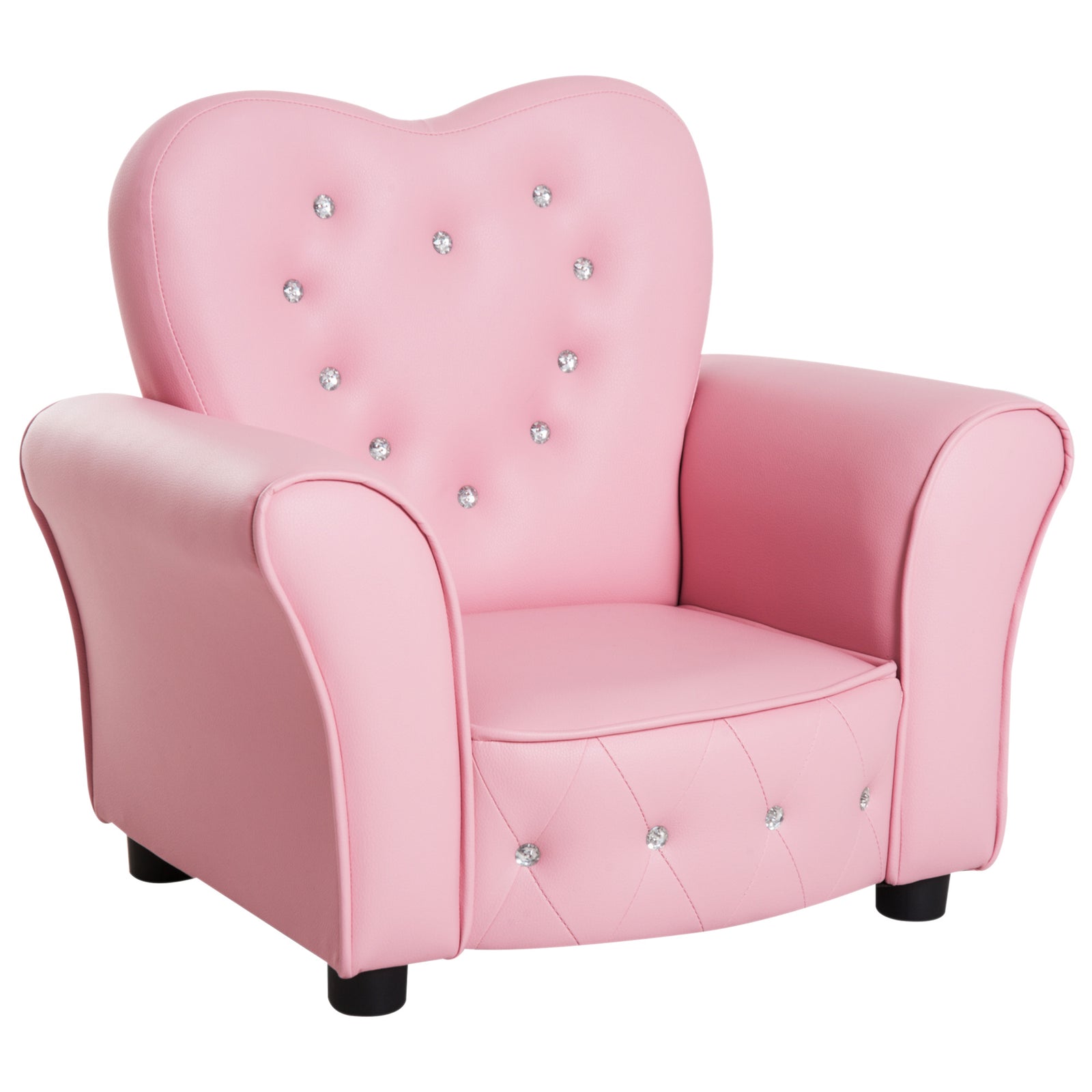 Kids Mini Sofa Children Armchair Seating Chair Girl Princess Sponge