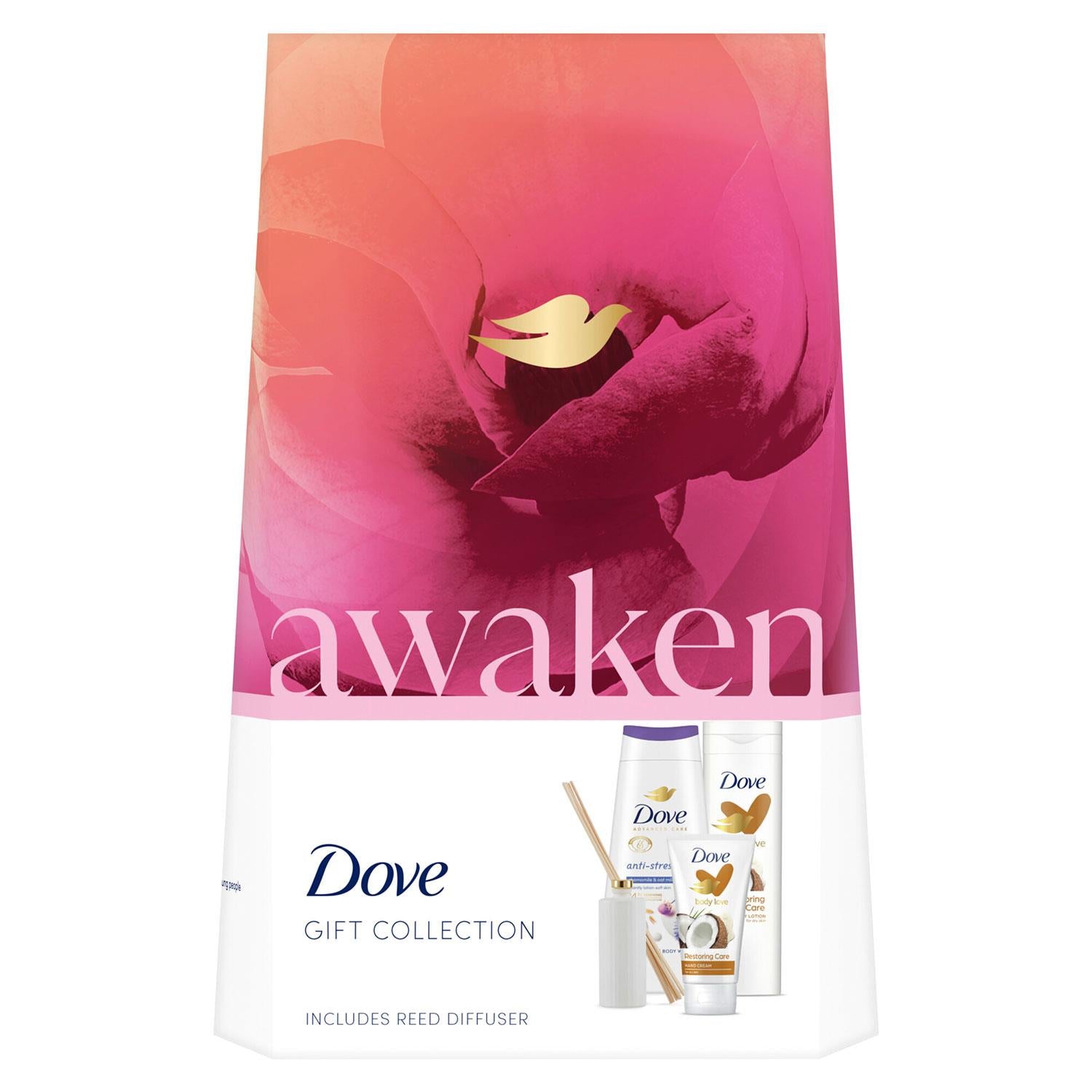 Awaken Gift Collection 3 Pieces Gift Set For Her With Reed Diffuser