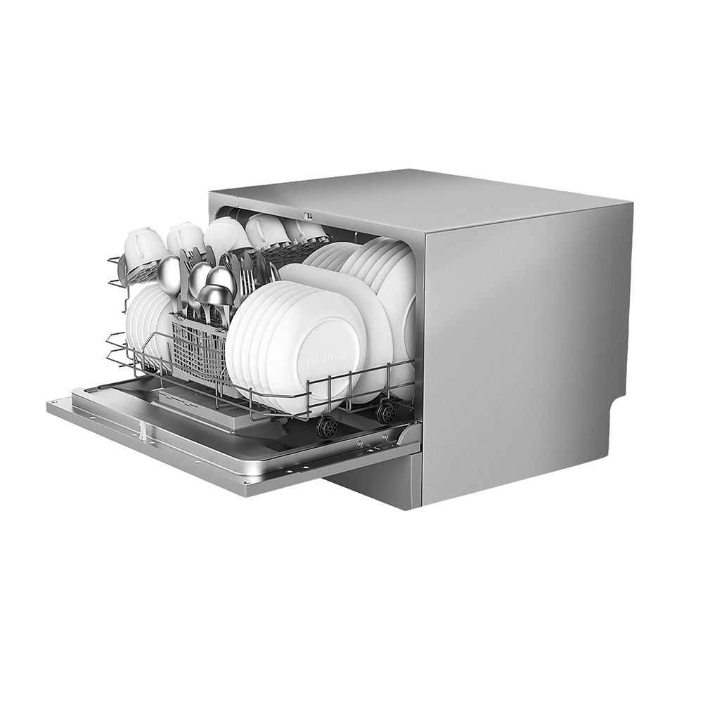 6.5l Freestanding Compact Dishwasher With Led Display