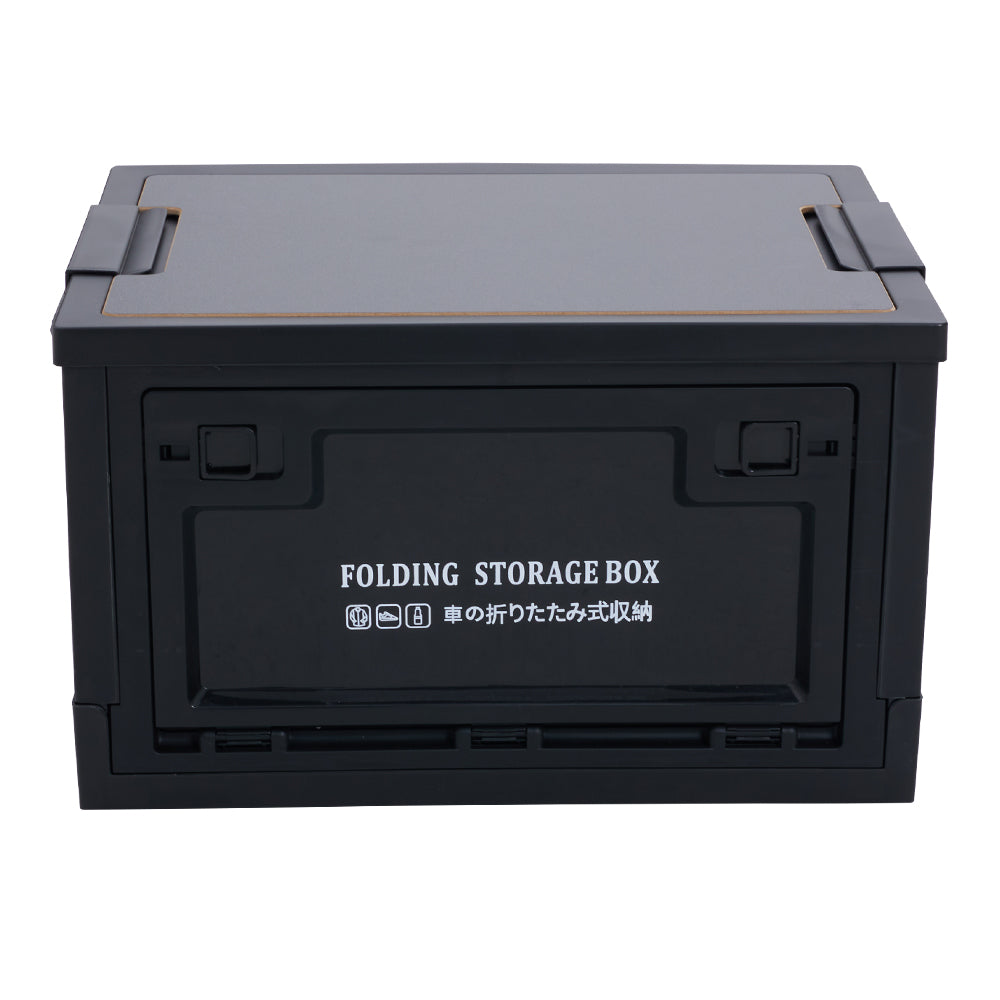 Collapsible Camping Storage Box | 30l | Black