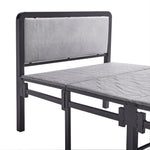 90*190cm Portable Folding Guest Bed With Mattress