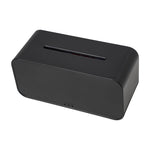 Ultrasonic Essential Oil Diffuser With Flame Effect, 7 Led Ambient Lights, Timer & Auto Shut-off | Black