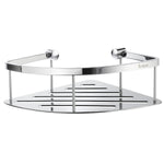 Corner Shower Basket Wall Mounted Soap Caddy Storage Shelf | Polished Chrome