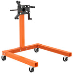 HOMCOM 570 Kg Rotating Engine Stand With Adjustable Head, Orange