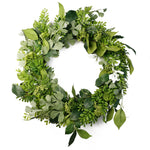 50cm Artificial Wreath Fern
