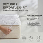 Advanced Cooling Mattress Topper | EU Single | White