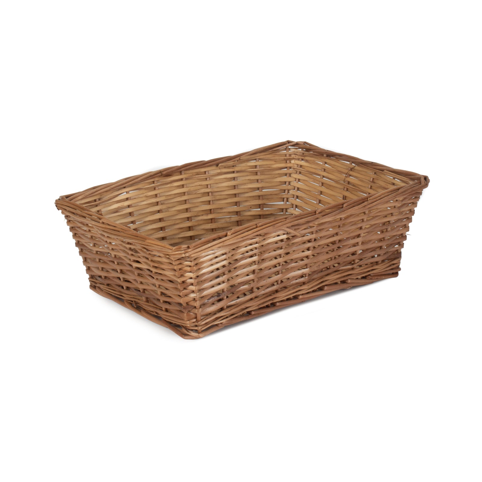 Tapered Split Willow Tray | Large | Brown