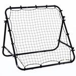 Rebounder Net Practise Football Kickback Target Goal | Black
