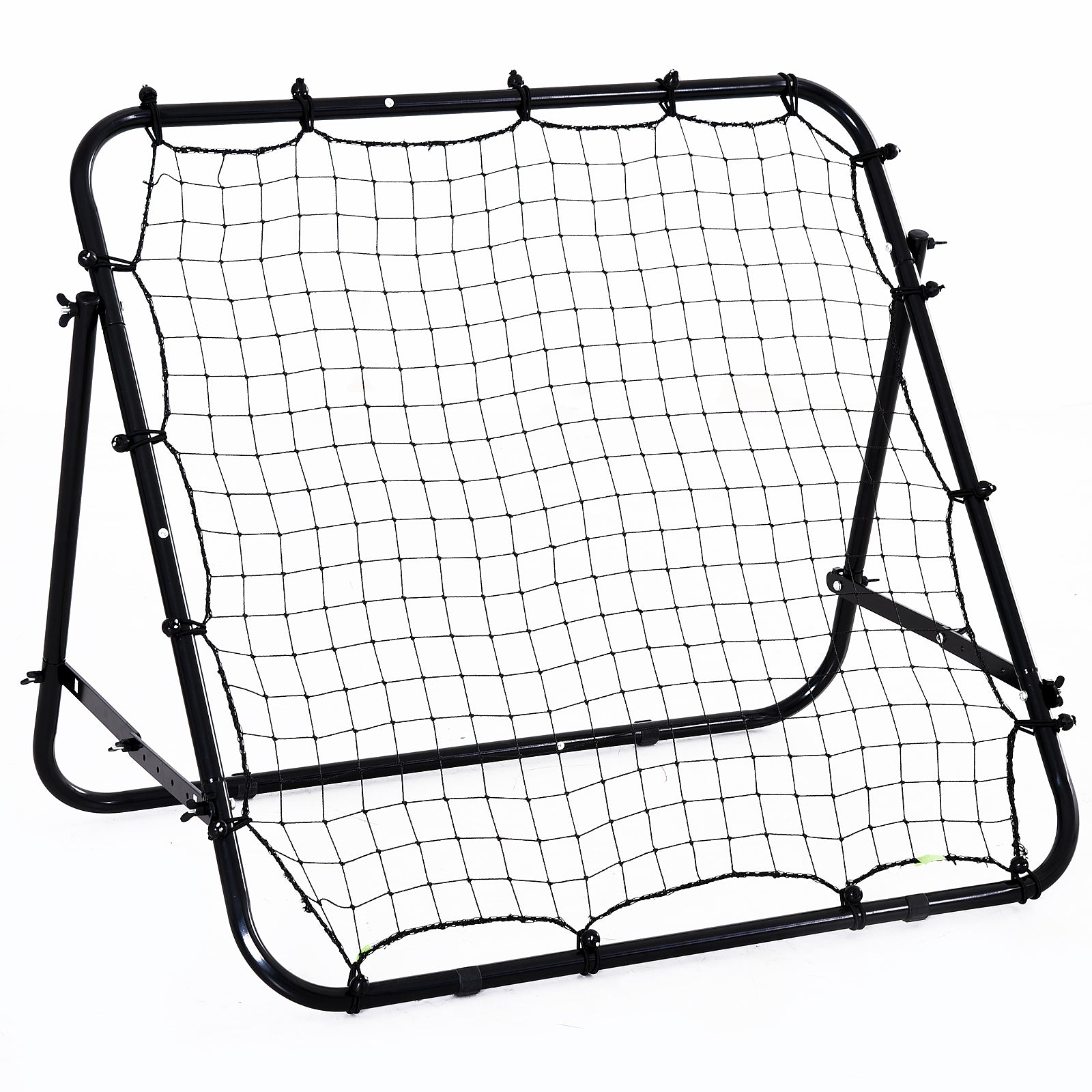 Rebounder Net Practise Football Kickback Target Goal | Black