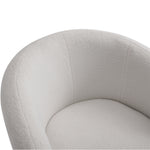 Swivel Tub Chair Upholstered Single Sofa