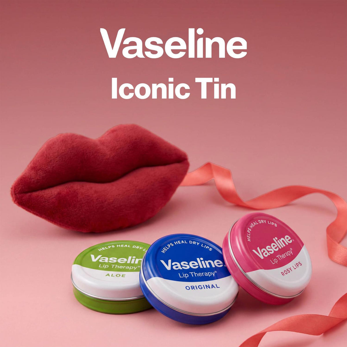 Lip Iconic Tin Collection Gift Set For Her, 3 Tins Of 20g Balm | Set of 3