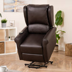 Corcoran Electric Riser Recliner With Massage And Heat | Brown