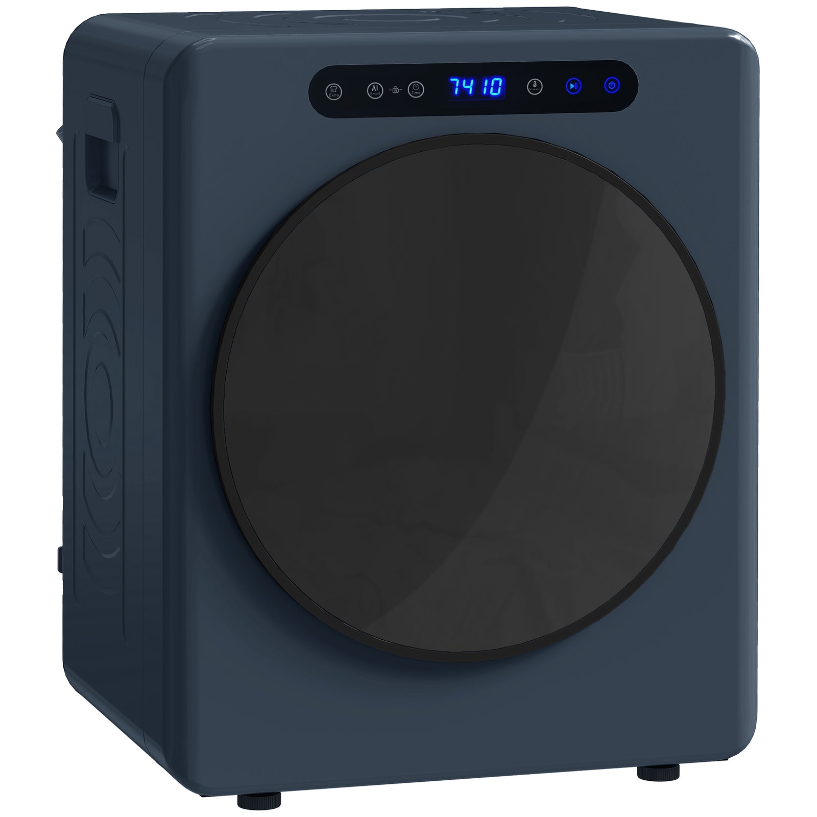 HOMCOM 5kg Portable Vented Tumble Dryer Machine With Timer, 6 Heat Settings