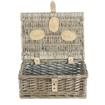 Wicker 25cm Antique Wash Split Willow Basket