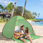 2-3 Person Pop Up Tent Camping Tent Sun Shade Shelter | Green