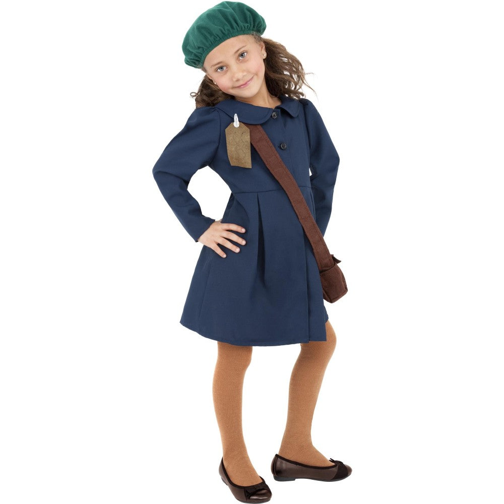 World War Ii Evacuee Girl Costume | Age 10-12