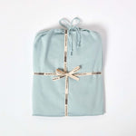 Organic Cotton Duvet Cover Set 400 Tc | King | Duck Egg Blue