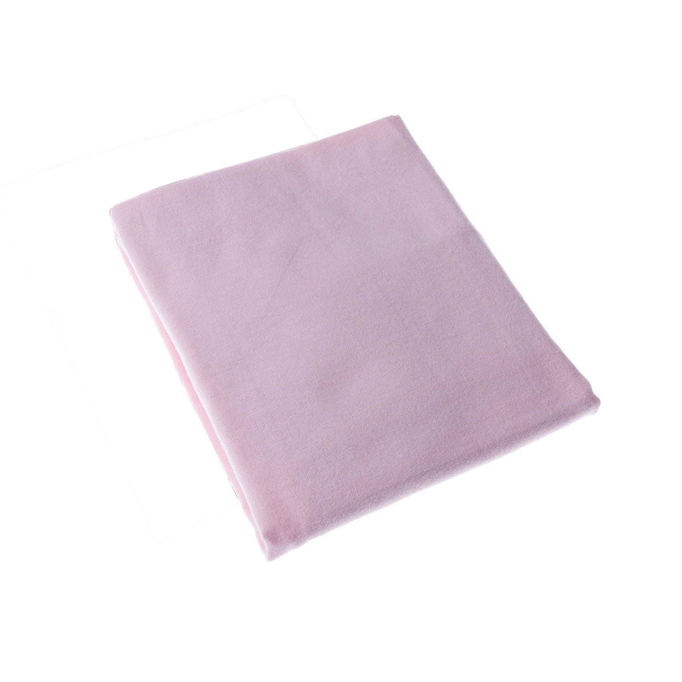 Brushed Cotton Cot Flat Sheet 100% Cotton, 100 X 150 Cm | Single | Pink
