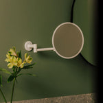 Wall Magnifying Mirror, Matt White Architect Sp (x5)