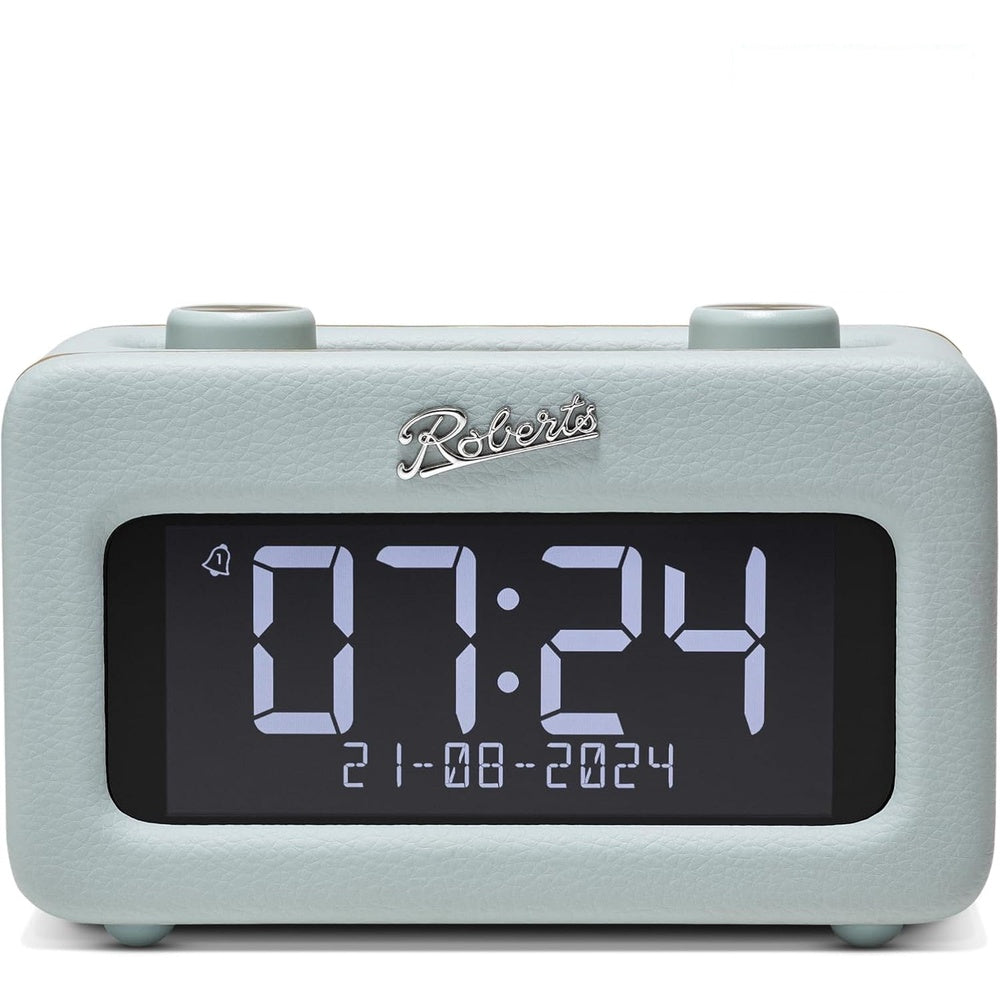 Revival Rest Digital Fm/dab Bluetooth Bedside Clock Radio | Turquoise