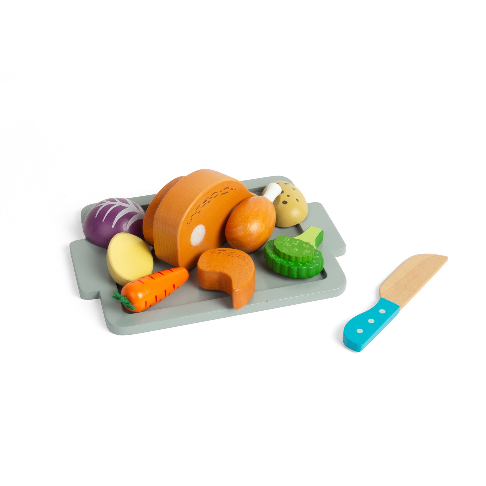 Roast Dinner Set - Wooden Food Toy