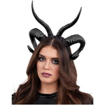 Double Demon Horn Headband