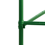 Galvanized Metal Raised Garden Bed – Elevated Planter Box With Safety Edging, Green, 120cm/160cm W X 80cm D X 30cm H | Large | Green
