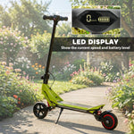 Electric Scooter For Kids, Foldable E Scooter For Age Age 6+ | Green