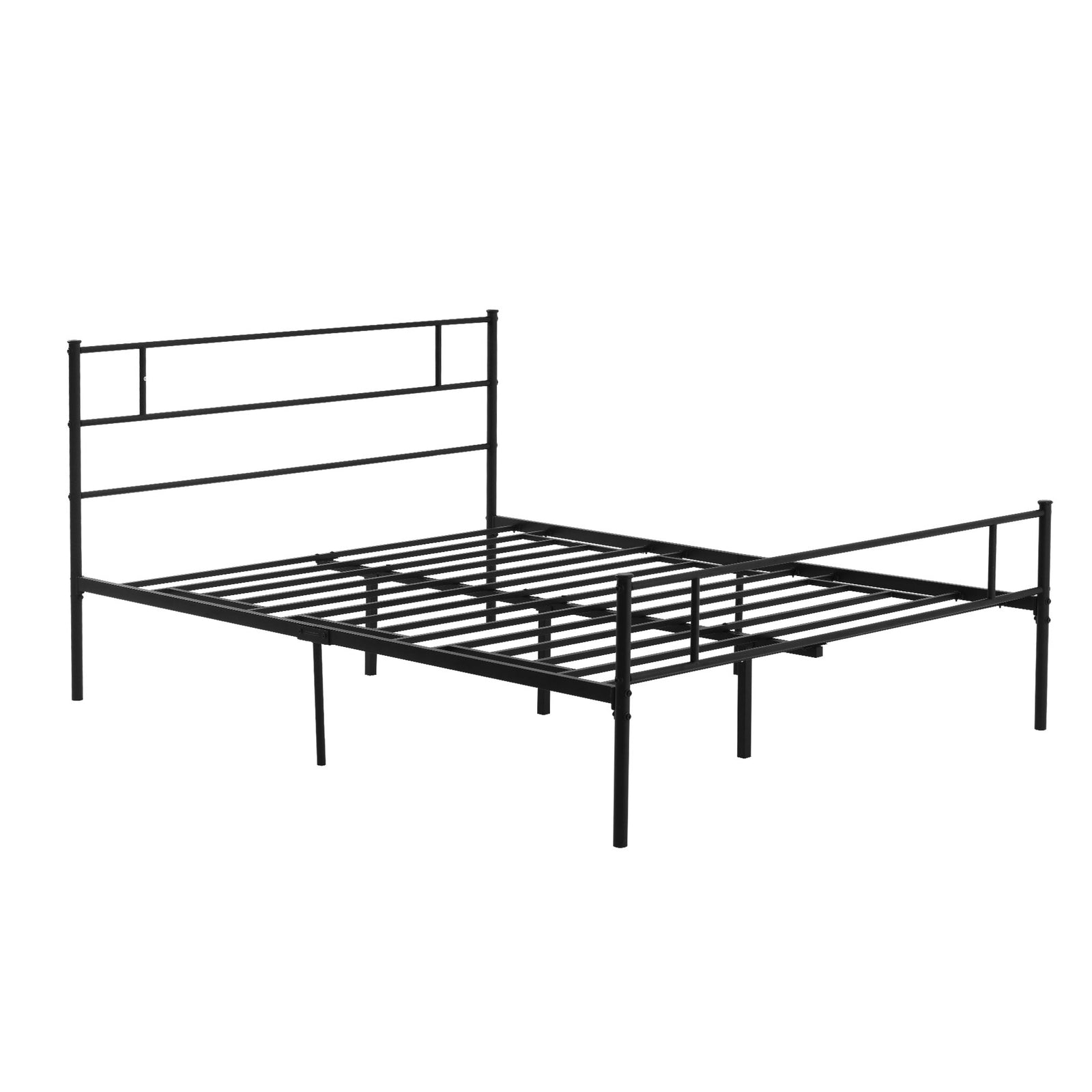 Single/double/king Metal Bed Frame Underbed Storage Space | King | Black