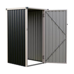 3x3 Ft Pent Roof Garden Tool Shed With Lockable Door & Padlock